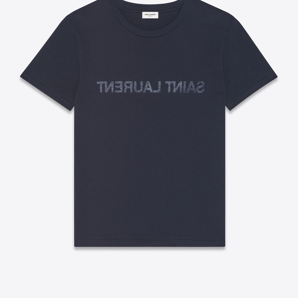 SAINT LAURENT REVERSE T-SHIRT